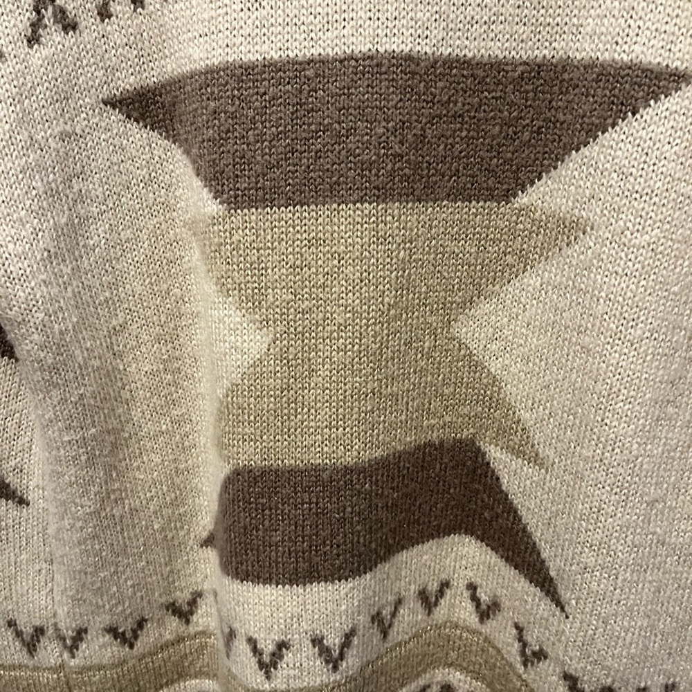 Neutral Aztec Print Cardigan - Picture 13 of 13